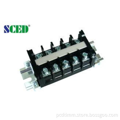 Pitch 14.00mm Rail Mounted Barrier Terminal Block for PCB ,